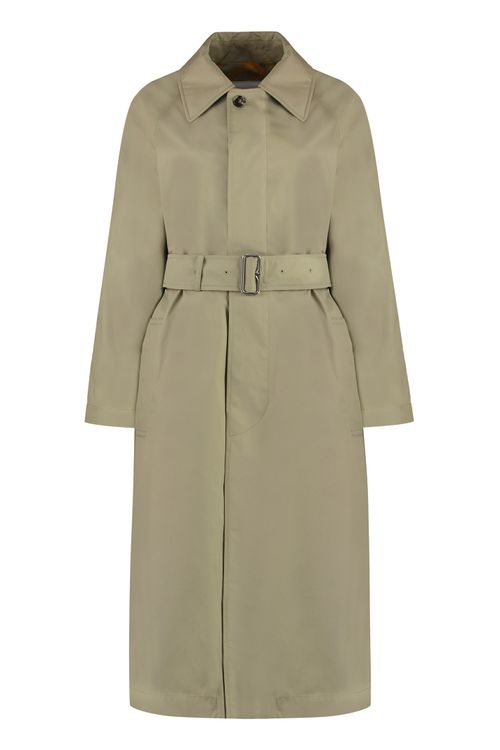 Checked Reversible Trench-coat
