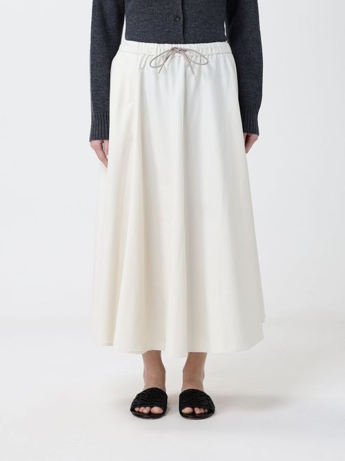Skirt Woman color White