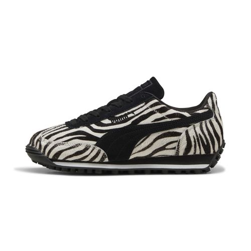 PUMA Easy Rider Zebra Women's Animal Print Sneakers in White