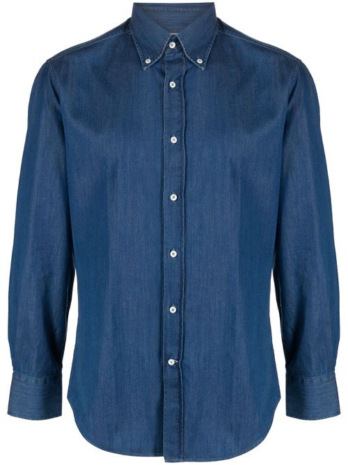 Denim cotton shirt - Blue