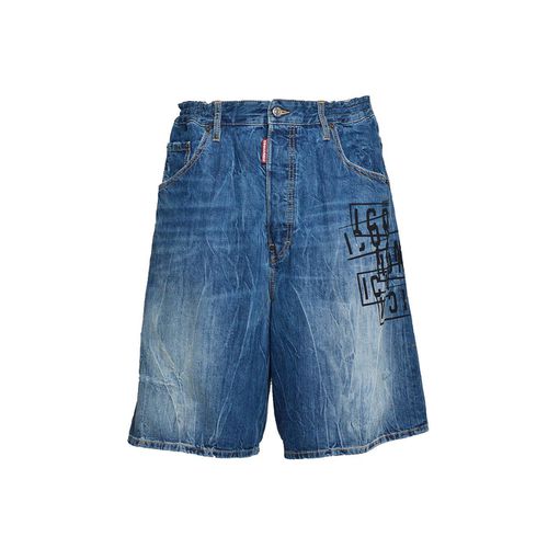 Icon Mid-rise Denim Shorts