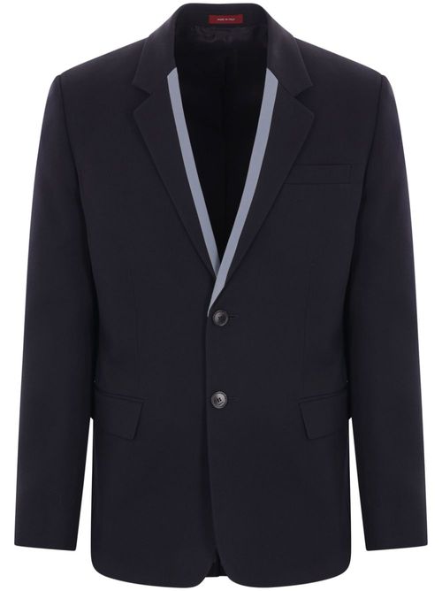Single-breasted blazer - Blue