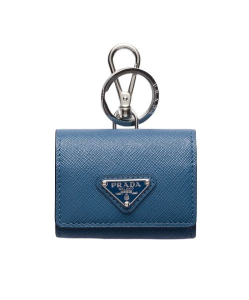 Saffiano leather headphone case