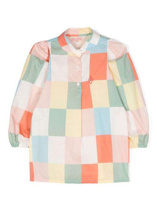 White Cuckoo check-pattern shirt - Yellow