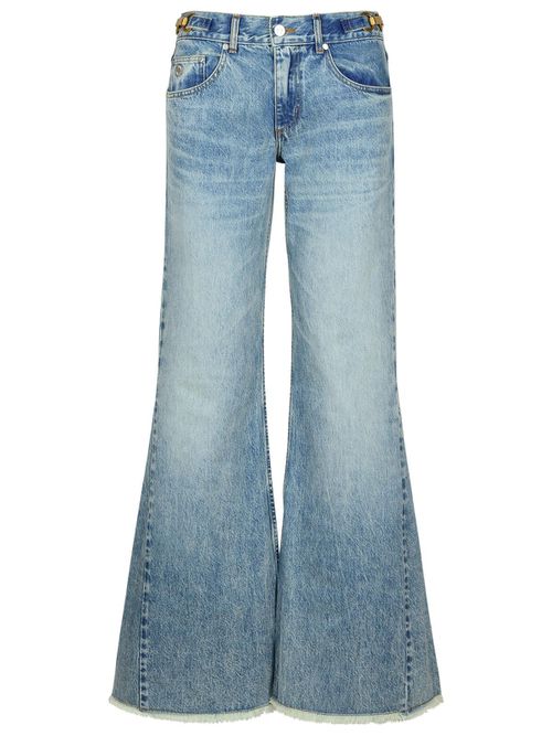 Light Blue Cotton Jeans