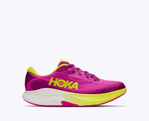 HOKA Rincon 4 Shoes in Fuchsia/Fuchsia