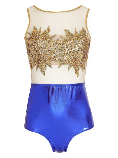 Carnaval bodysuit - Blue