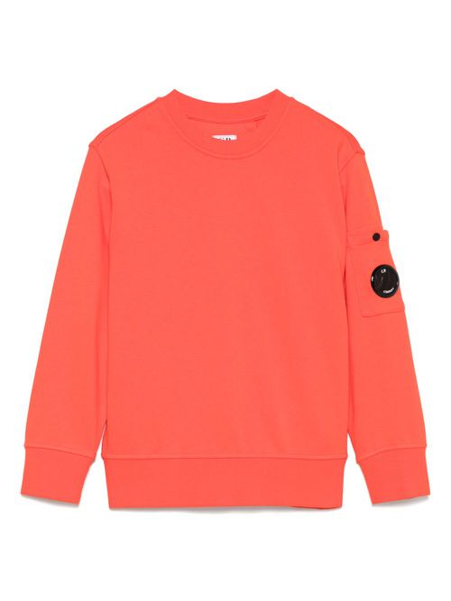 C.P. Company Kids Lens-detail sweatshirt - Orange