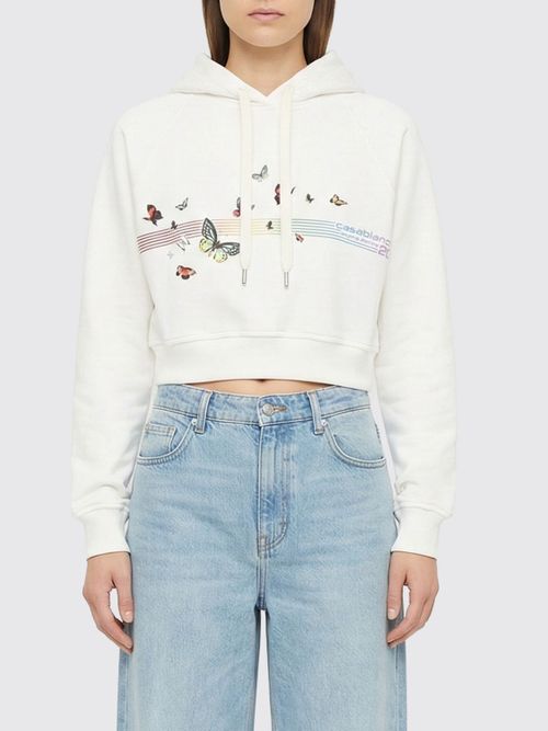 Sweatshirt Woman color White