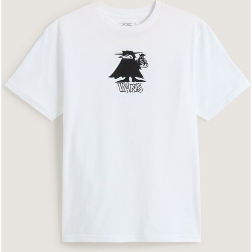 Vans Boys Classified Short Sleeves - White Cotton - X-Large