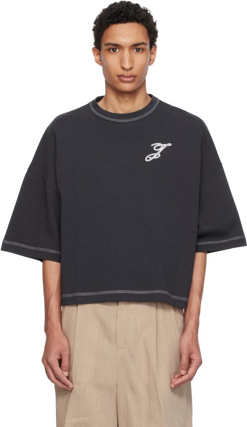 Navy 'The Letro' T-shirt