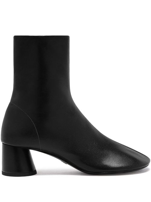 55mm Glove ankle boots - Black