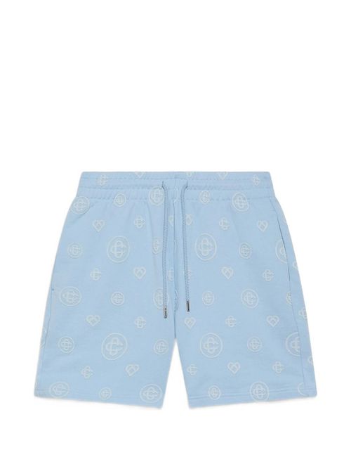 Applique Monogram Sweat Shorts