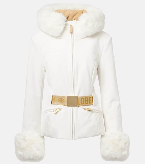 Prezioso faux fur-trimmed down ski jacket