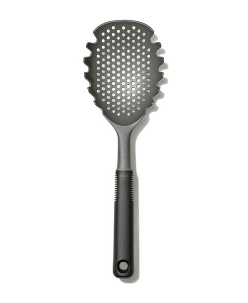 "Good Grips 2.35"" Pasta Scoop Strainer - Black"