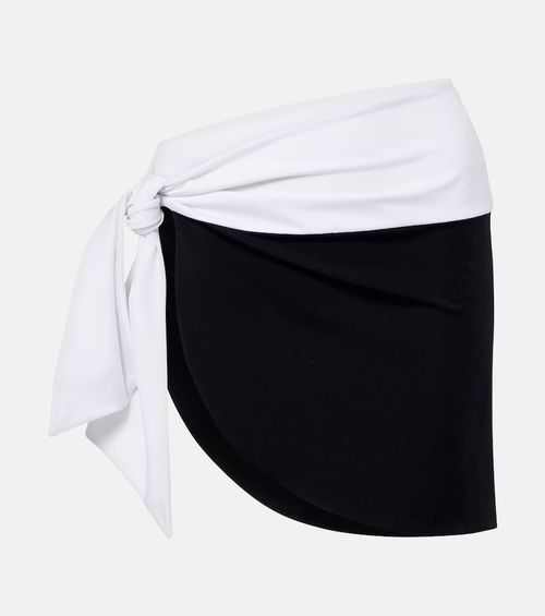 Asymmetric beach cover-up