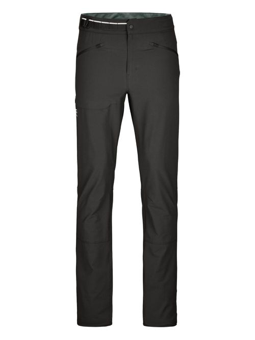 Belt-detail trousers - Black