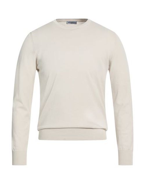 Man Sweater Beige Size 38 Cotton