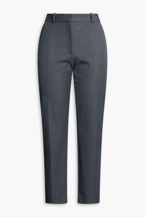 Coleman stretch-gabardine slim-leg pants - Gray - FR 44
