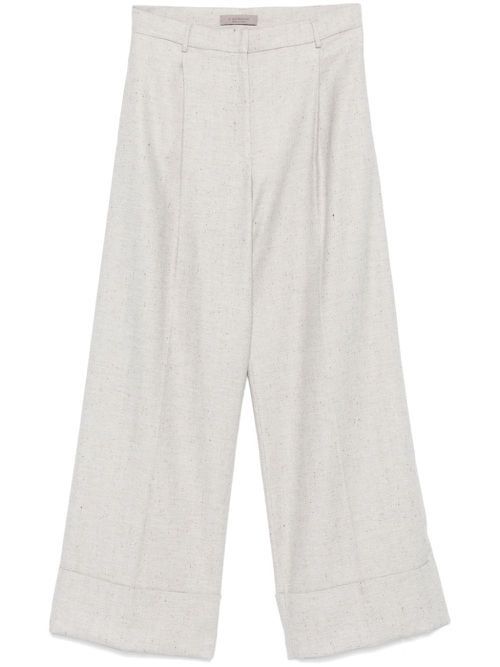 Herringbone trousers - Grey
