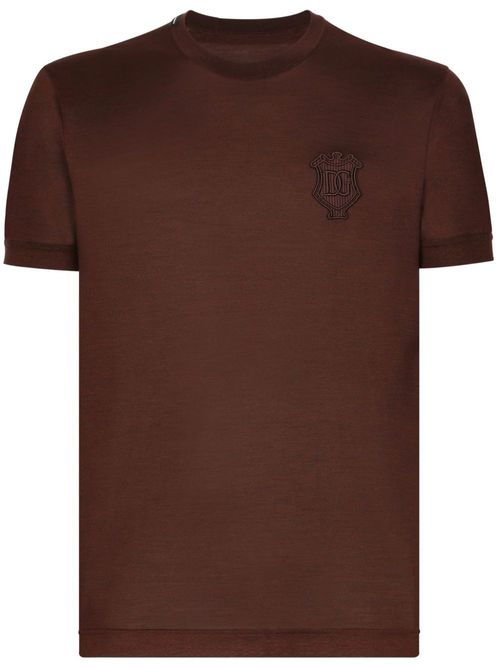 Embroidered logo t-shirt