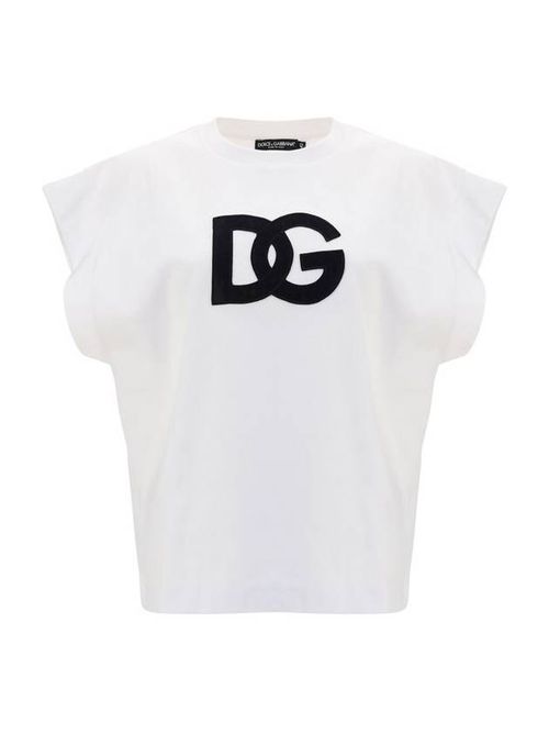 Logo-patch T-shirt - White