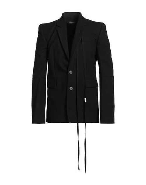 Man Blazer Black Size 42 Virgin Wool