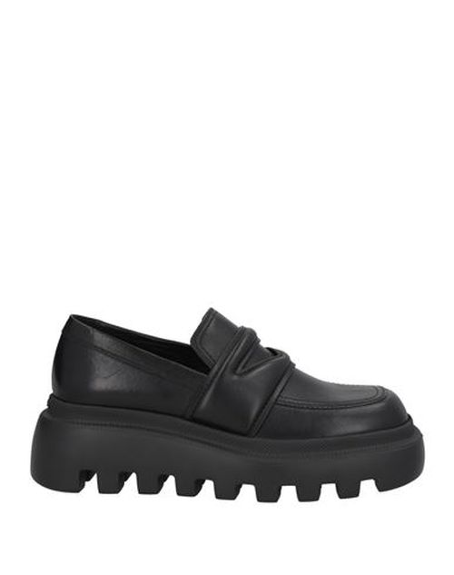 Vic Matiē Woman Loafers Black Size 10 Soft Leather