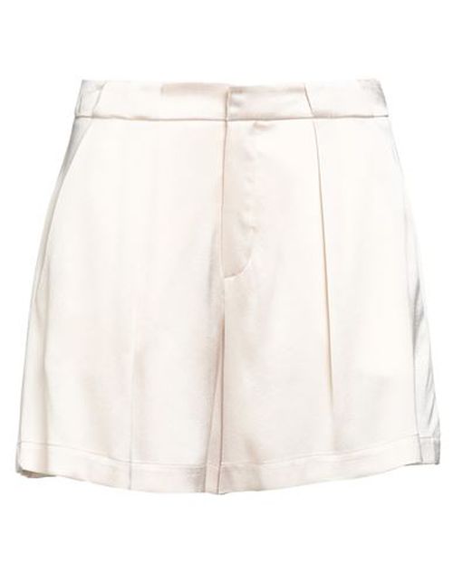 Chocolat Woman Shorts & Bermuda Shorts Cream Size 4 Acetate, Viscose
