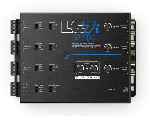 6-Channel Line Out Converter w/ Accubass
