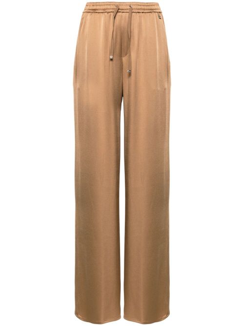 Crepe Trousers — Caramel