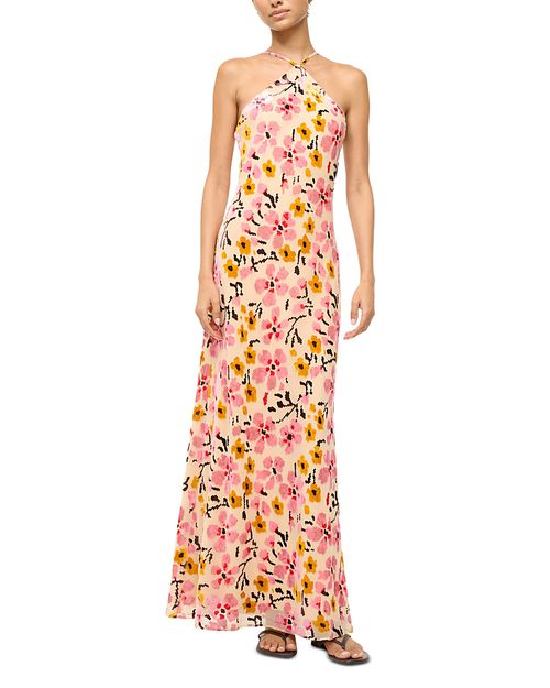 Cubism Halter Dress