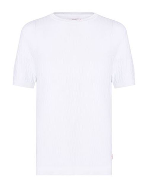 Man Sweater White Size XXL Cotton