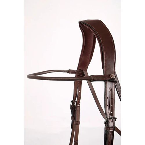 Leather horse browband Montar