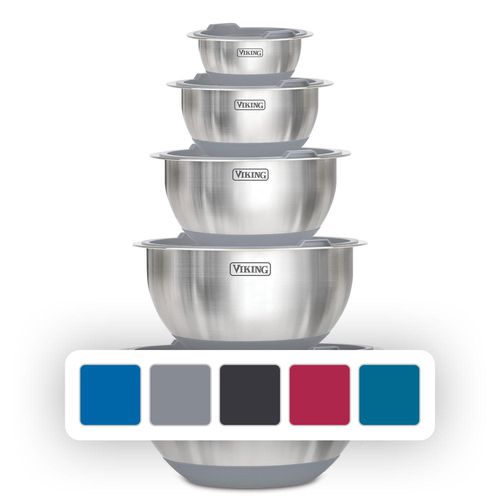 10-Piece Stainless Steel Mixing