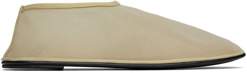 The Row Beige Sock Slippers