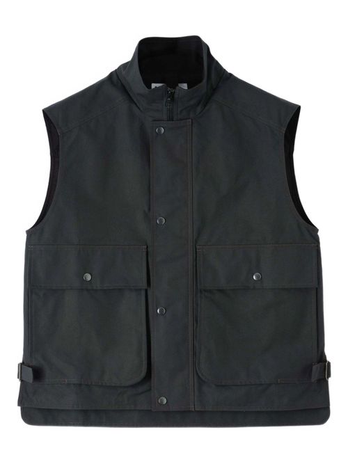 Sleeveless jacket - Black
