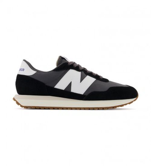 New Balance für Herren. MS237V1 Leder Turnschuhe MS237GA schwarz 41.5, Wohnung, Schnürsenkel, Lässig, Sportlich, Laufen, Multisport