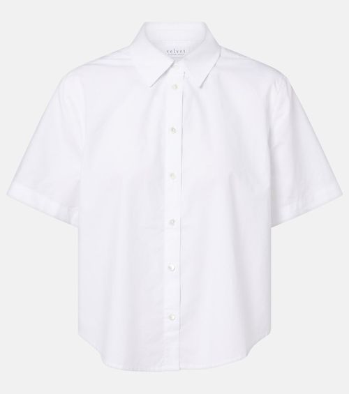 Alana cotton poplin shirt