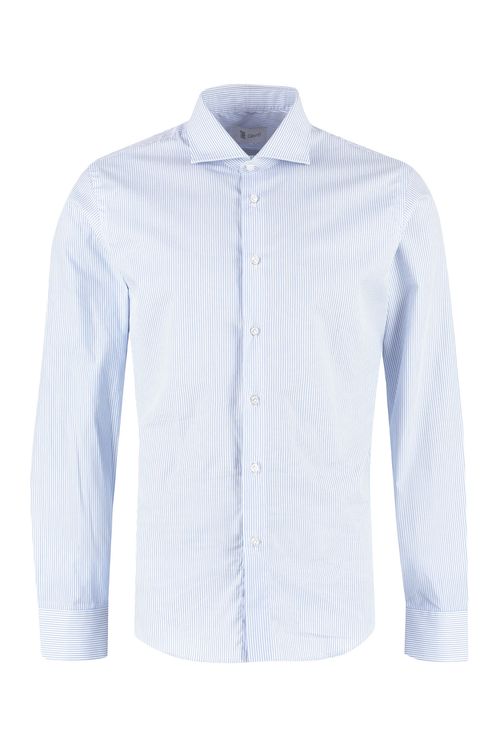 The Alphabet The Shirt - Striped Cotton Shirt