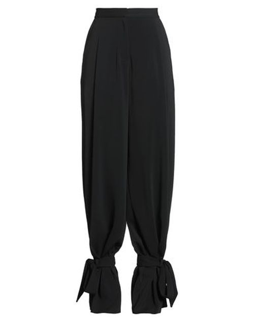 Mônot Woman Pants Black Size 14 Triacetate, Polyester