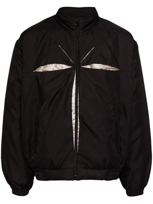 Origami zip-up jacket - Black