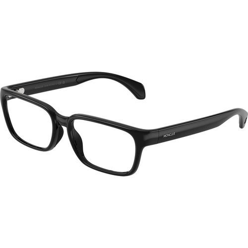 Moncler Unisex Moncler ME3001 5001 Monturas ópticas Inyectado Negro Transparente Cuadrada Norma