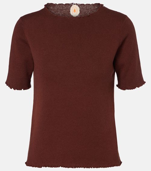 Cotton, silk, and cashmere sweater
