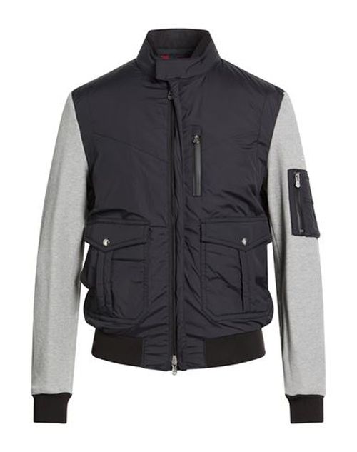 Man Puffer Black Size M Polyamide, Elastane
