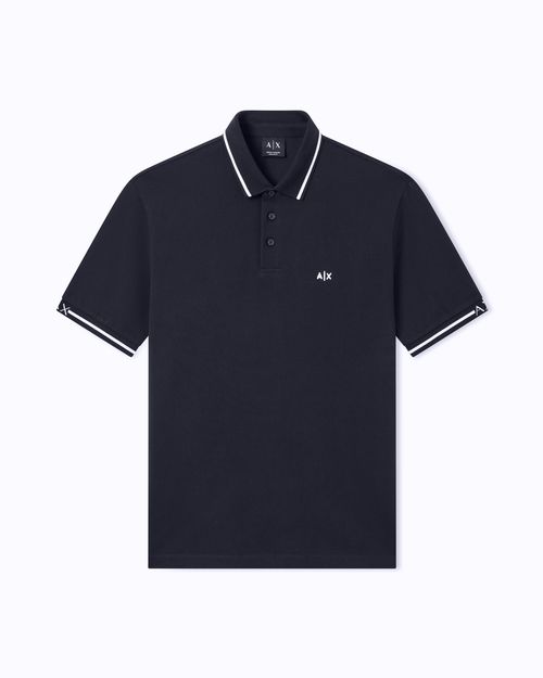 Classic and Refined Cotton Piqué Polo Shirt