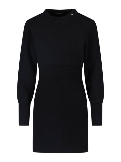 Sculpting Viscose Blend Midi Dress