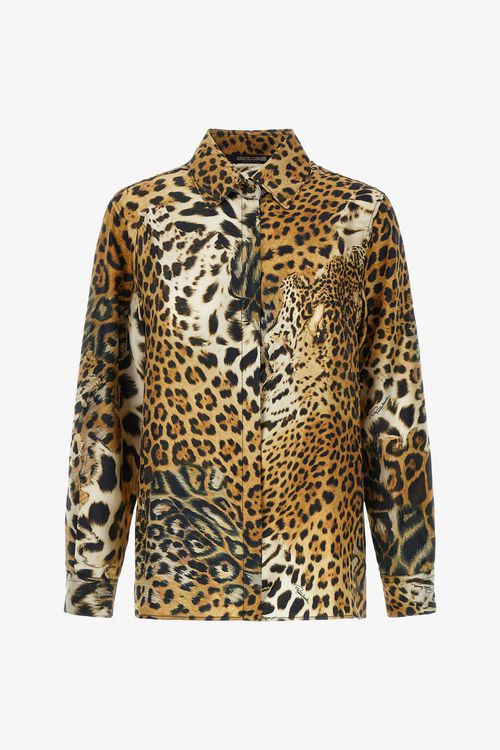 Jaguar Skin Print Shirt