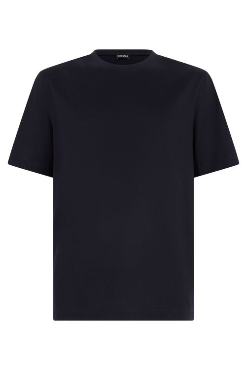 Black Cotton T-shirt