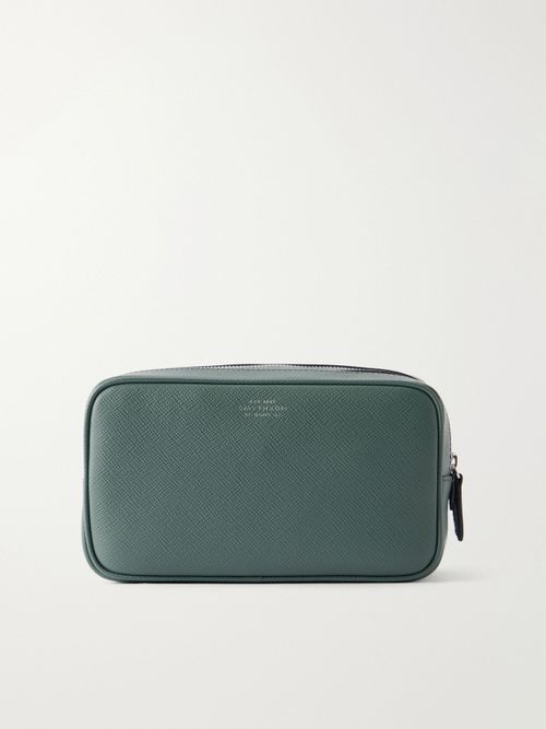 Panama Leather Jewelry Case - Green